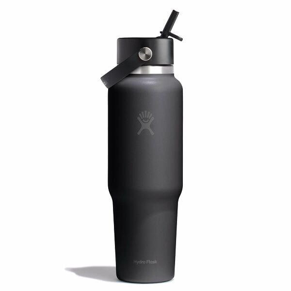 40 oz Travel Bottle with Flex Straw Cap T6