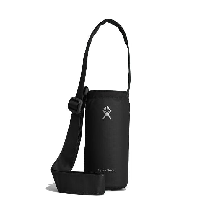 Small Packable Bottle Sling - Black A8