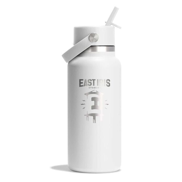 32 oz WM Flex Straw Bottle - Hydro Flask + East Iris Studios Y6