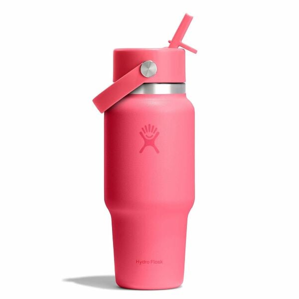 24 oz Travel Bottle with Flex Straw Cap S4